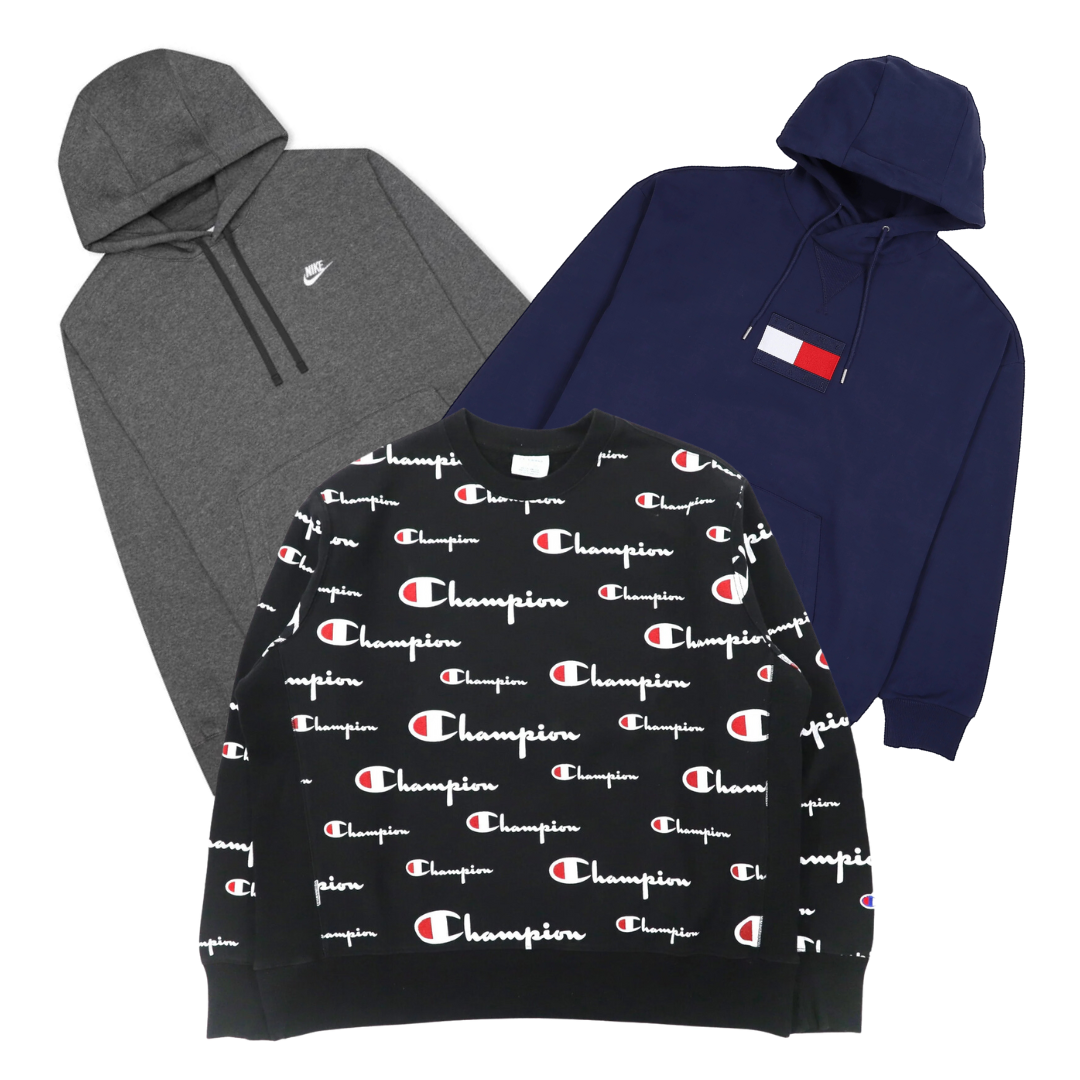 50x branded sweatshirts wholesale bale