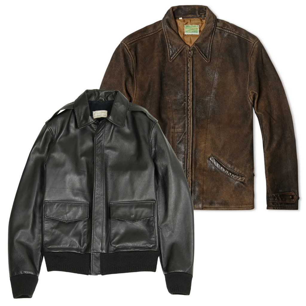 25x genuine leather jackets vintage wholesale bale