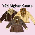 10x Y2K Afghan Coats
