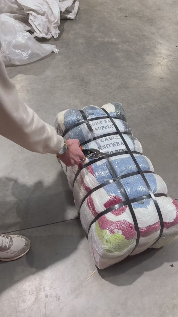 20x Cable Knit Sweaters Bale